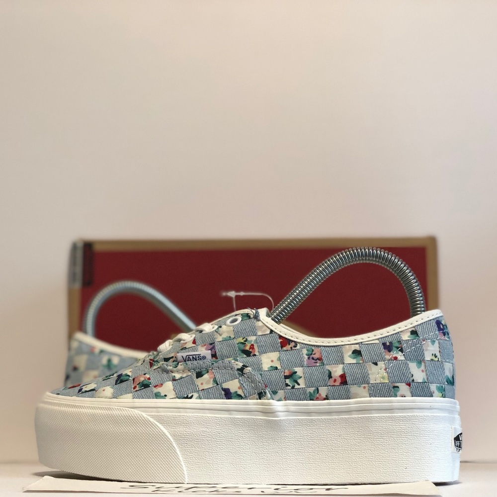 Vans Authentic Stacked (Woven) “Light Blue/Floral/Multi”